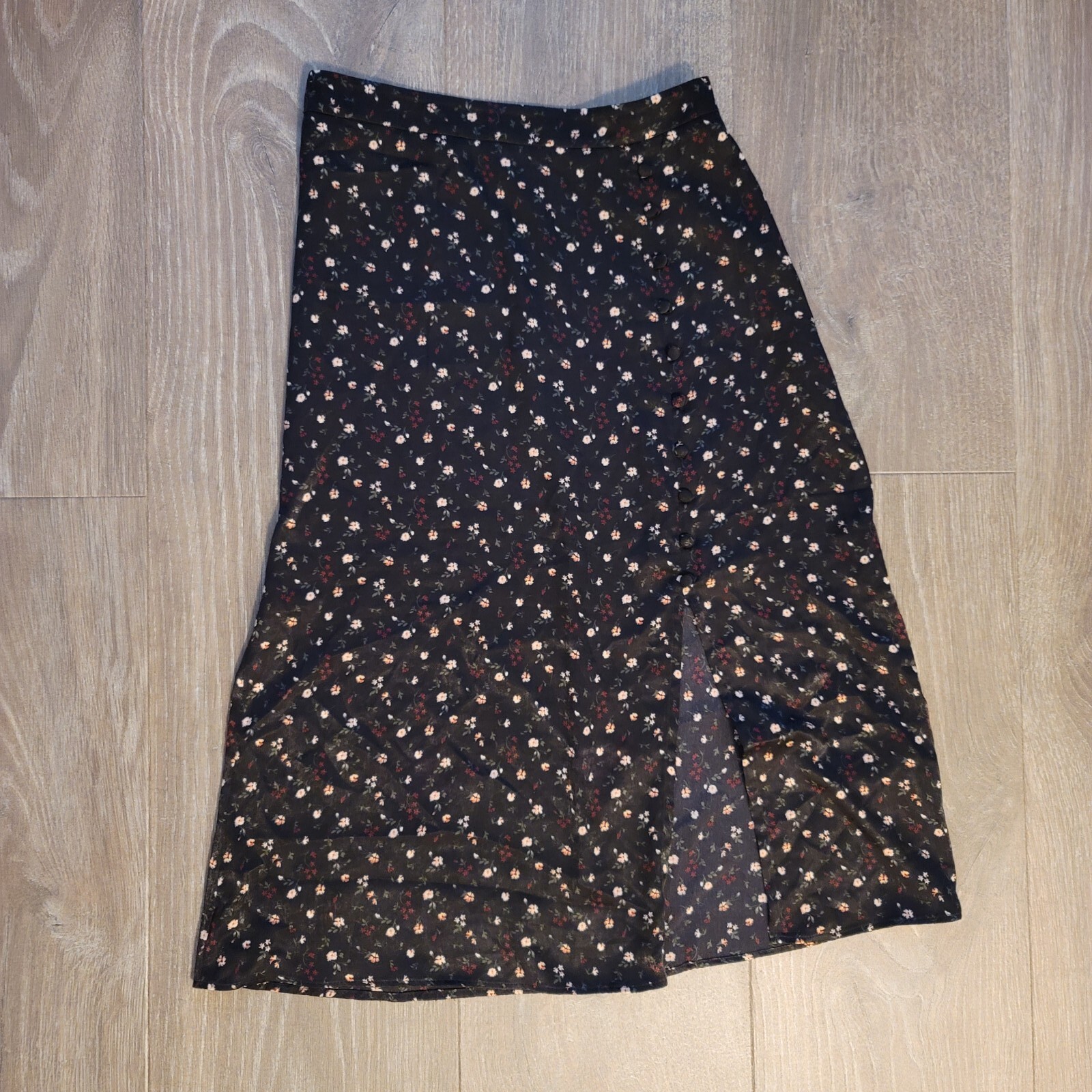 ultra high rise midi skirt hollister