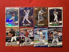 2018 Panini Father’s Day (8) Baseball Card Lot RC Serial # /399 Base Holo Foil 