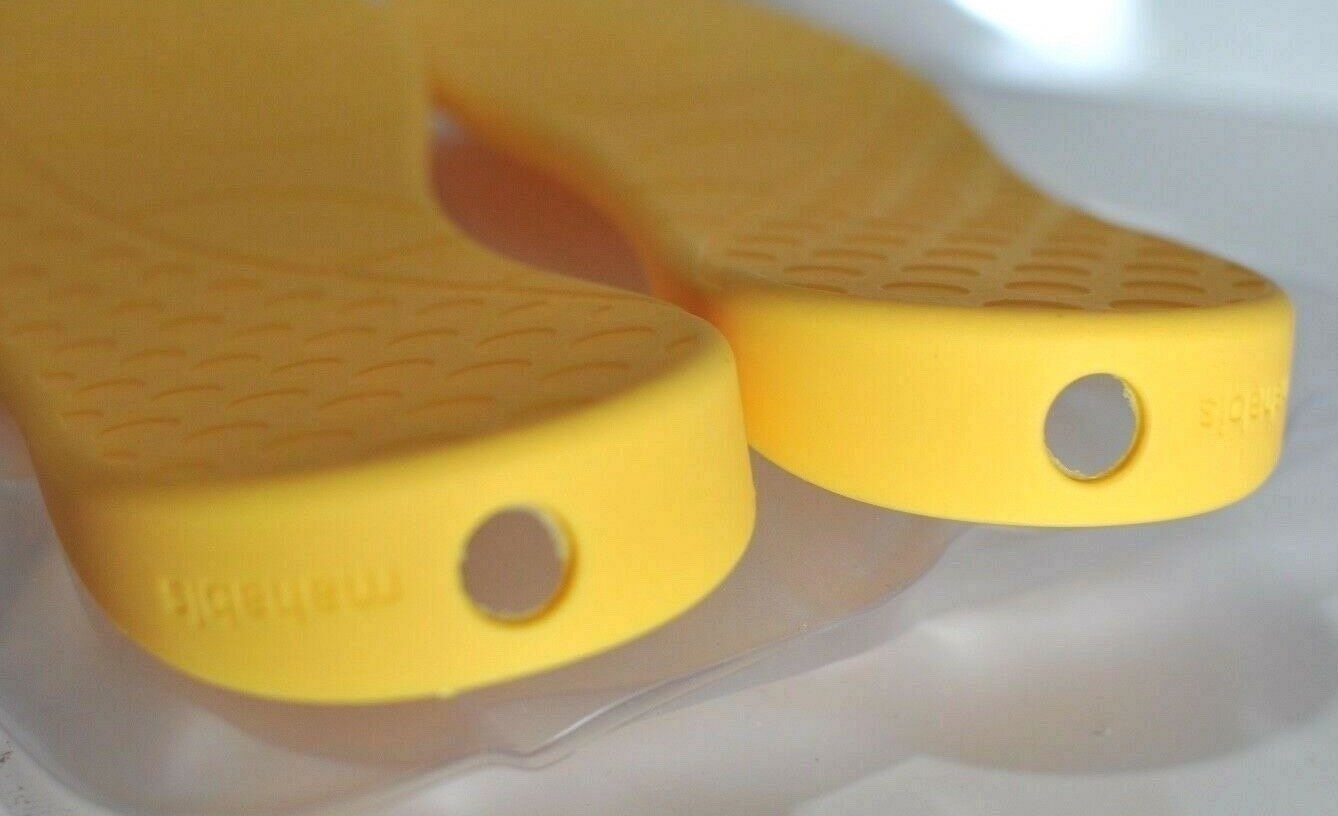 PANTOFOLA D’ORO Scarpe ciabatte donna Mahabis suola inferiore giallo taglia 37