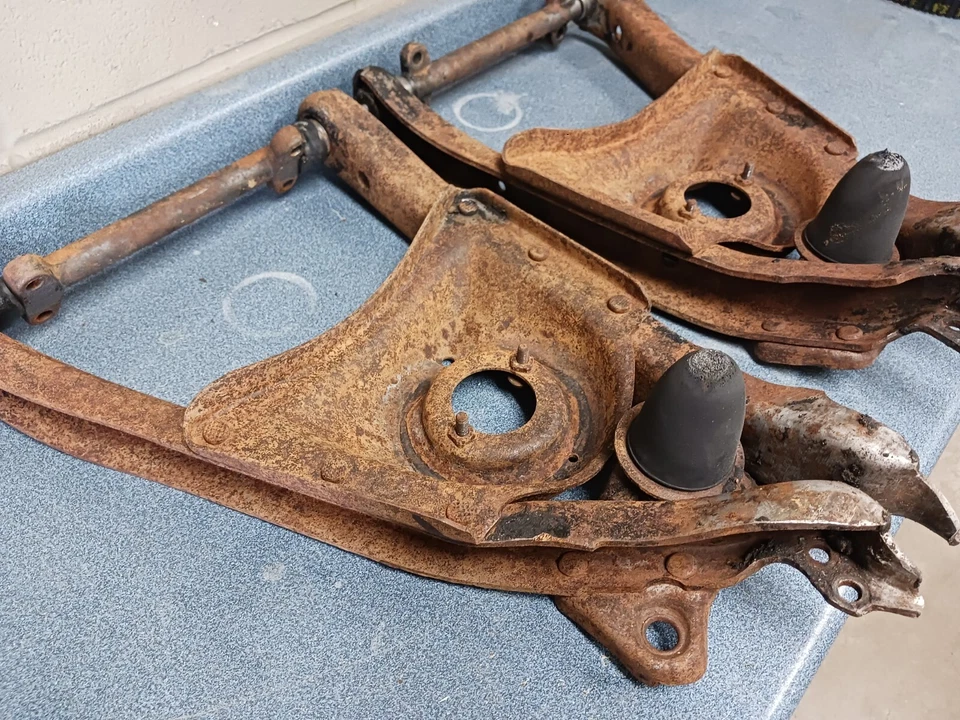 1959 1960 cadillac lower suspension control a arms pair - Image 4 of 4