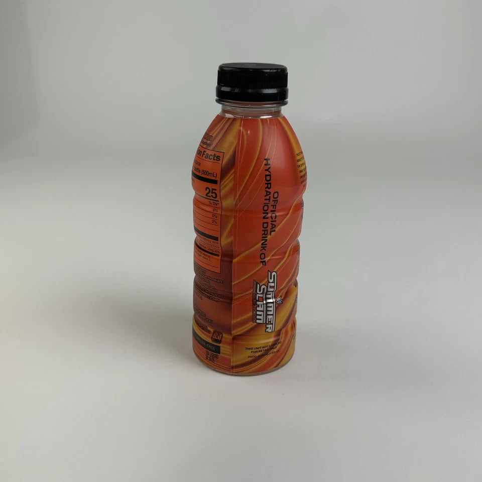 Botella de bebida WWE Summerslam 2024 Prime exclusiva sin abrir nueva SELLADA Cody Foto 3 de 4