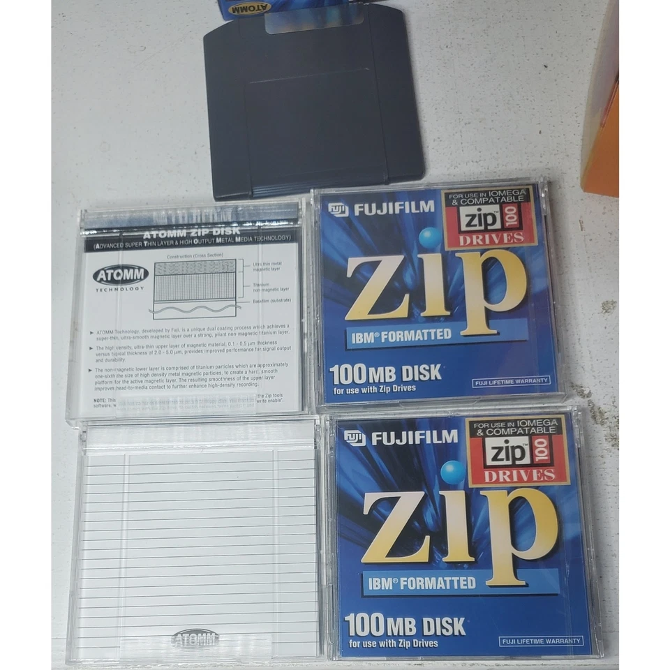 FUJIFILM ZIP DISK PACK (5)  - Image 2 of 2