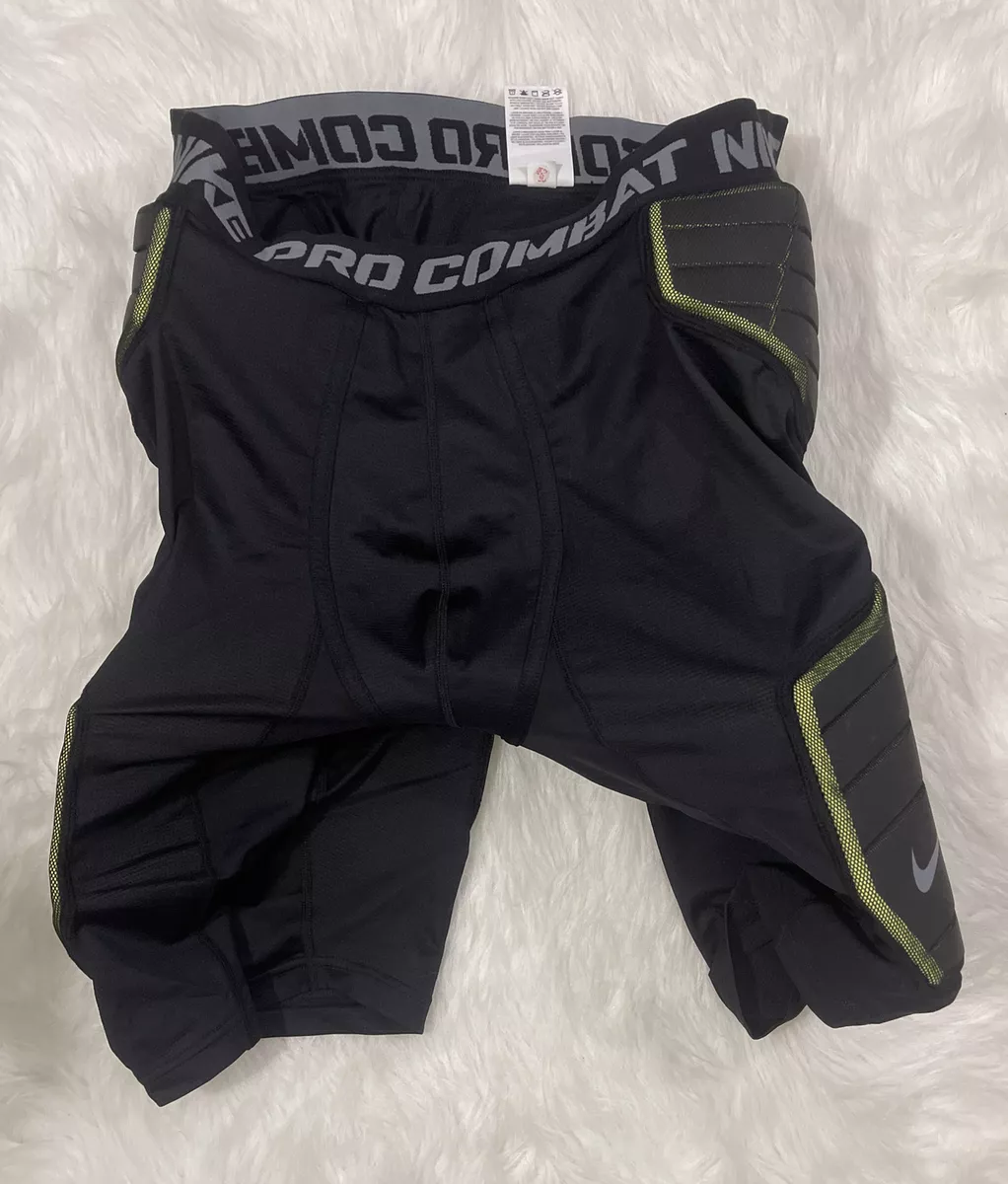 mens NIKE PRO COMBAT short size 4X black padded