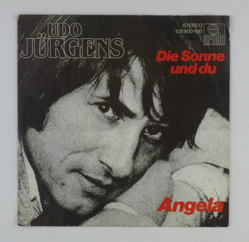 7 " Single Vinyl - Udo Jürgens - Angela - S6020 - K14 - Picture 2 of 3
