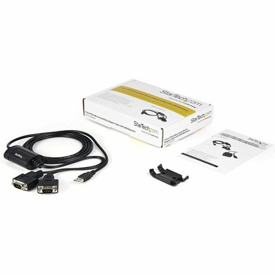 StarTech 2-Port FTDI USB to Serial RS232 Adapter Cable with COM Retention
