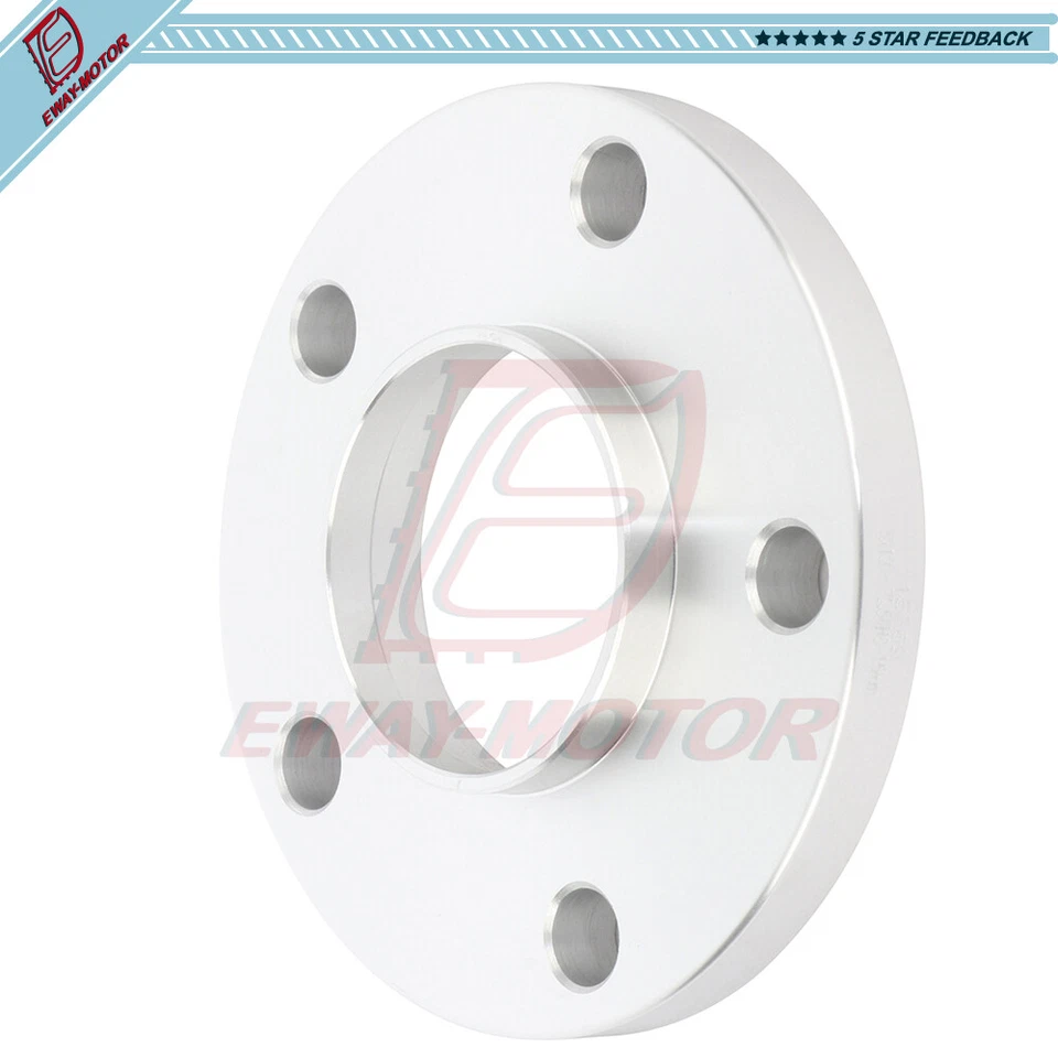 (2) Espaciadores de rueda 5x120 15 mm 12x1,5 para BMW 330xi 335i 745i 328i 535i 530i 525i Foto 4 de 4