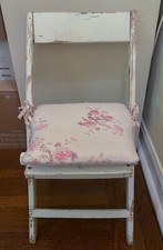 RACHEL ASHWELL SHABBY CHIC VINTAGE FOLDING CH...