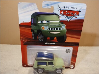 Disney Pixar Cars MILES AXLEROD ,No Microphone ( Different Expression) 2022 ~NEW