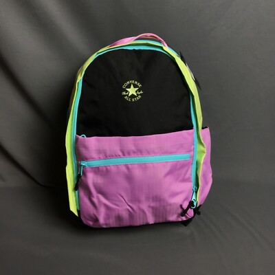 Converse Multiverse Microsuede 17'' Backpack Set - Black/Multi