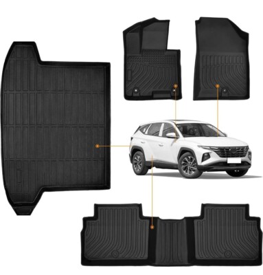 DiffCar TucDad Floor Mats & Cargo Liner Fit For 2022-23 Hyundai Tucson Open Box