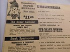 The National Police Gazette April 23, 1921 Restaurant Menu Pamphlet Duby & Dakla — photo 5