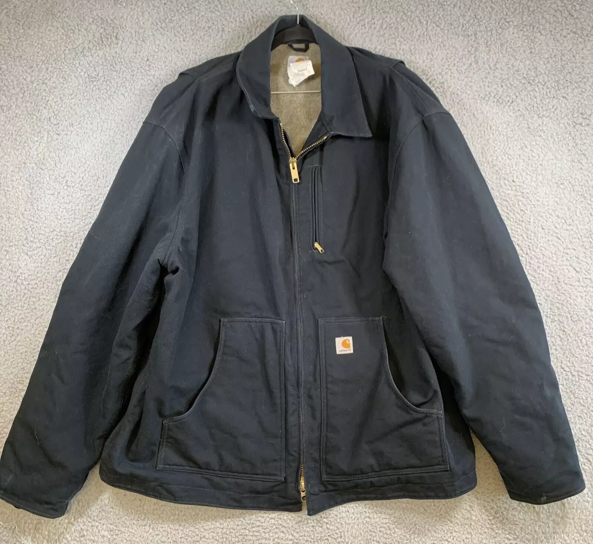 Mens black canvas best sale jacket