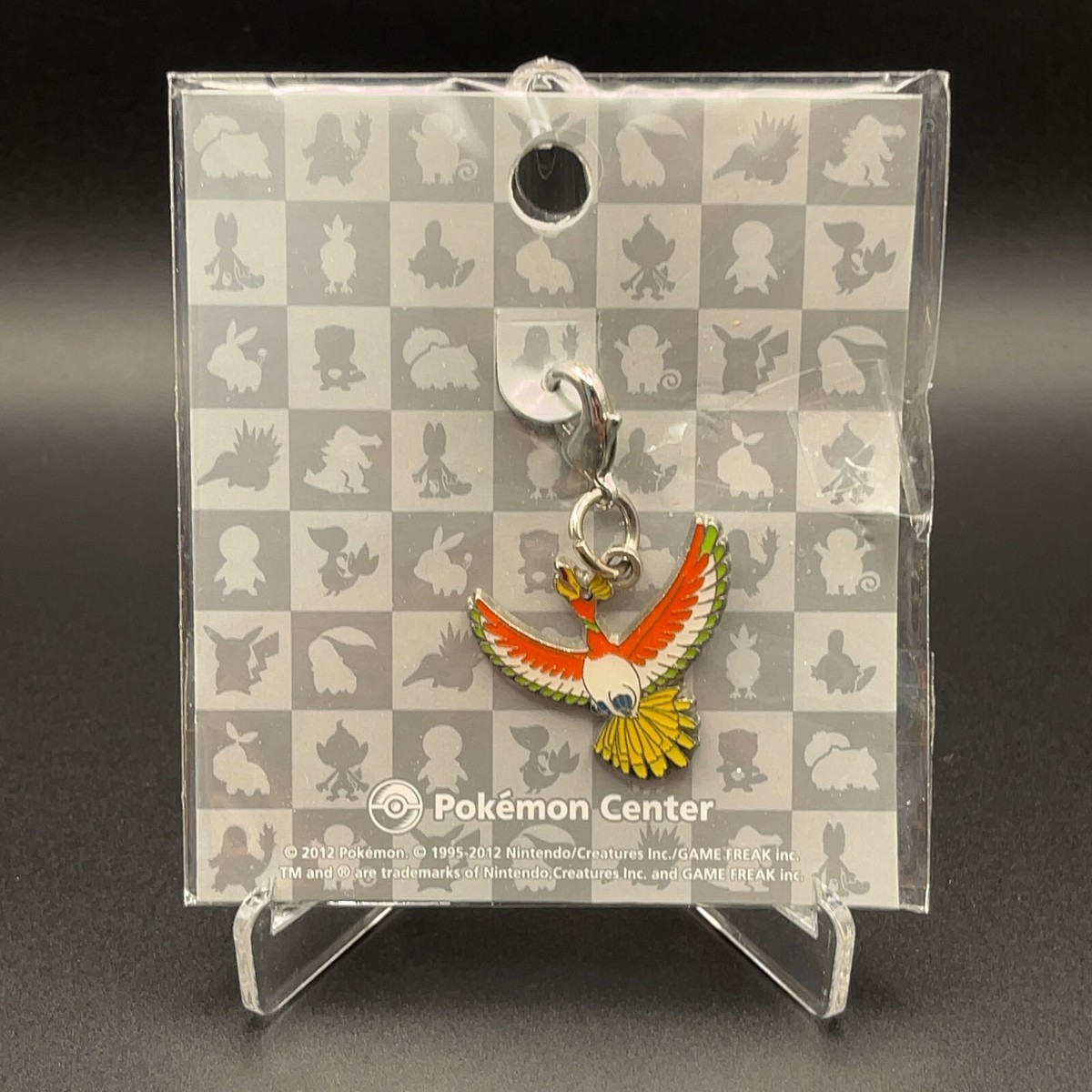 Pokemon Center Ho-Oh Metal Charm Keychain Nintendo S58-9 | eBay