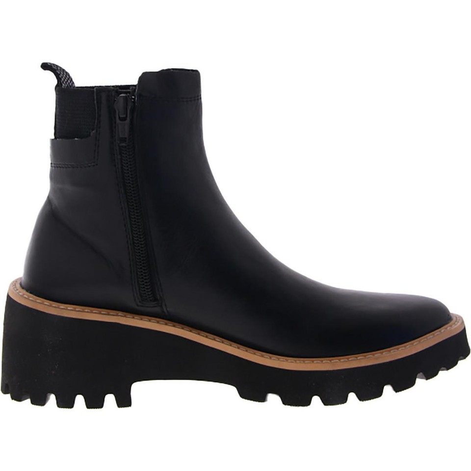 VANELi Womens Mariel Black Suede Ankle Boots Shoes 8 Narrow (AA,N) BHFO