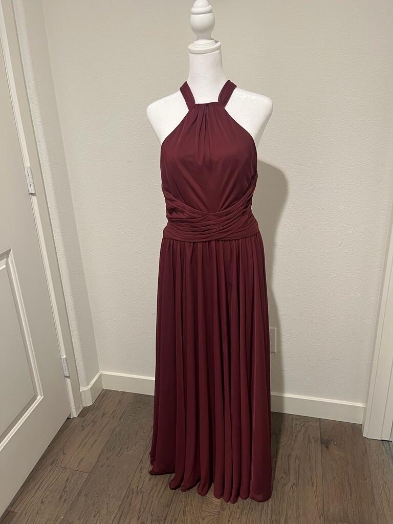 sangria bridesmaid dresses david's bridal Davids Bridal Bridesmaid Dress: Sangria