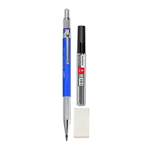 2mm With 8 X 2b Leads, Eraser & Integrated Sharpener