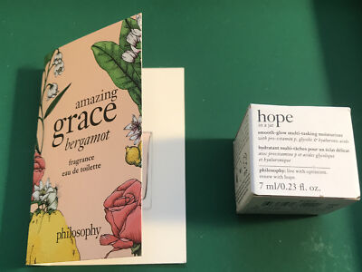 Philosophy Hope In A Jar SMOOTH-GLOW MULTI-TASKING MOISTURIZER 0.23oz 7ml NIB