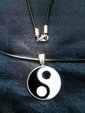 YING YANG Asia Yoga Yin Dragon Necklace Chain Pendant