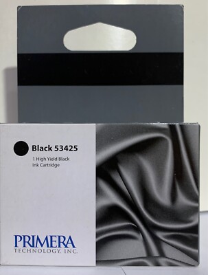 New Primera 53425 High-Yield Black Ink Cartridge for LX900 Color Label Printer