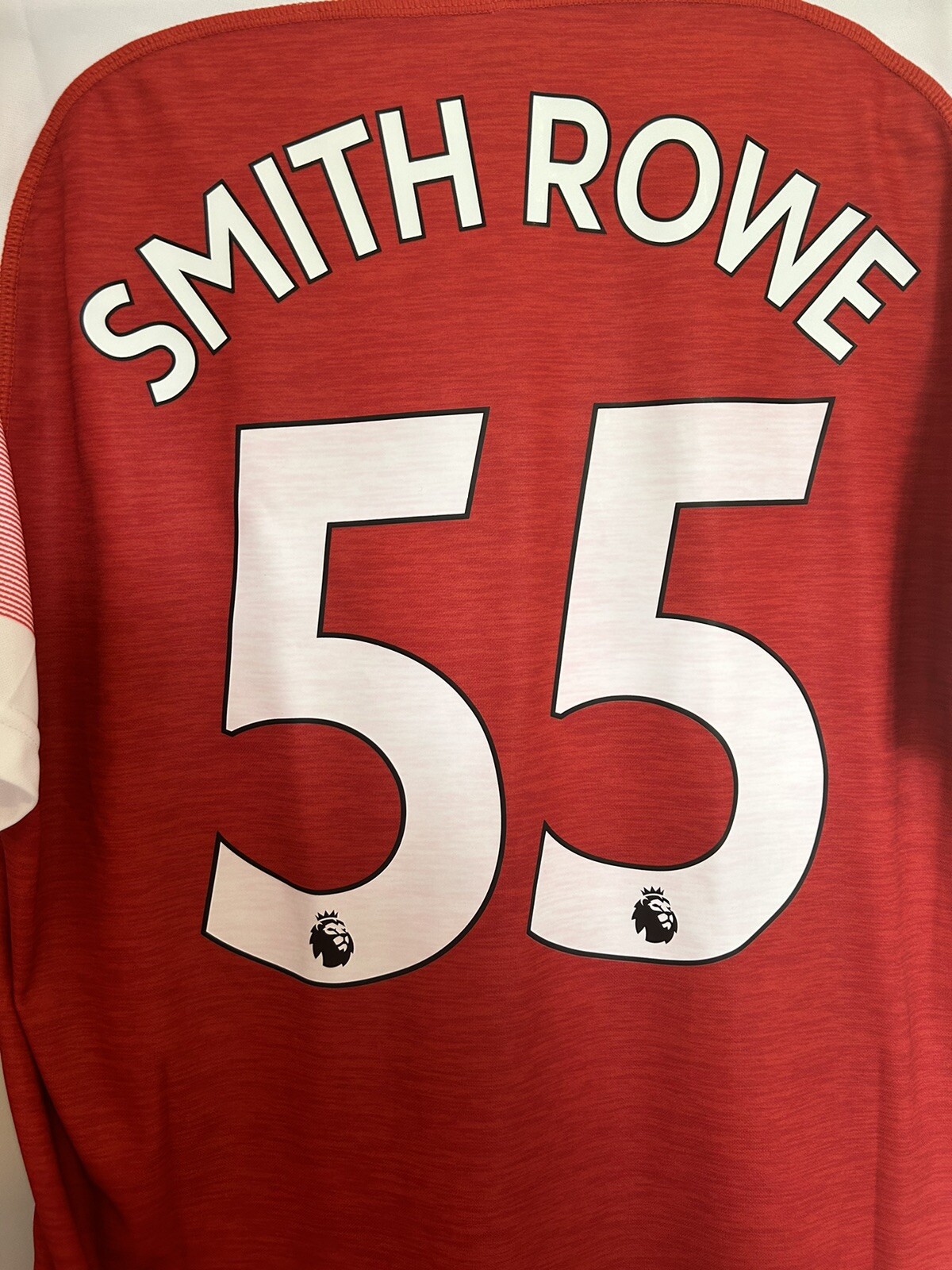 FILA Camicia Arsenal Originale BMWT SMITH ROWE 55 Uomo M 2018 19 Home Puma