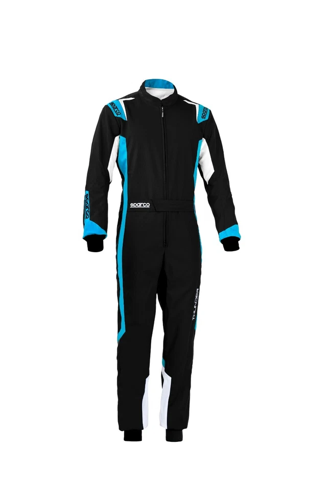TUTA KART SPARCO THUNDER ADULTO OMOLOGATA CIK FIA - KARTING SUITS CIK FIA 27/28 - Immagine 3 di 4