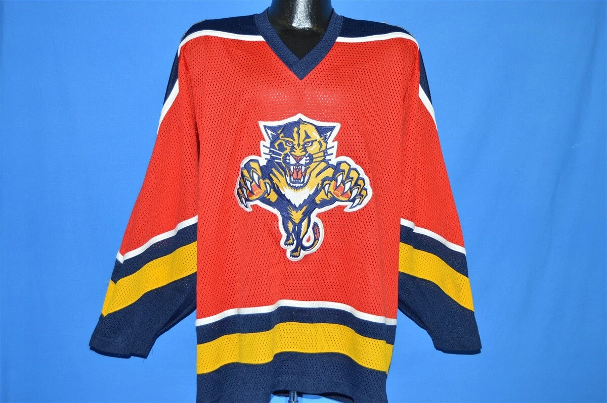 FLORIDA PANTHERS 1990's CCM Vintage Away Jersey Customized Any Name &  Number(s) - Custom Throwback Jerseys