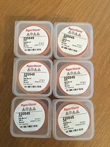 Hypertherm 220545 Shield di taglio smussato per HPR260 Plasma Torch, (v4f)