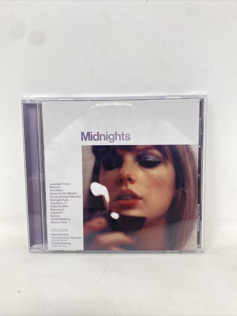 Taylor Swift Midnights Album With Bonus Tracks CD | eBay