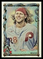2023 Topps Allen & Ginter Alex Bohm  Silver Portrait 158 Phillies