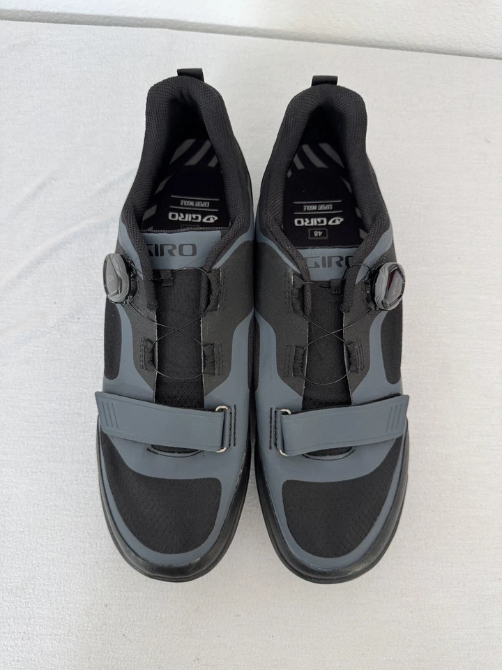 Nuevo Sin Caja Giro Ventana Para Hombre Bicicleta de Montaña Zapatos, Gris/Sombra Oscura, M48 Foto 3 de 4