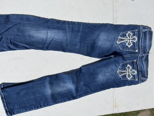 Girls Denim LEI Capris and Revolts Jeans Designer Girls Jean Pants EUC SIZE 10 - Picture 14 of 15