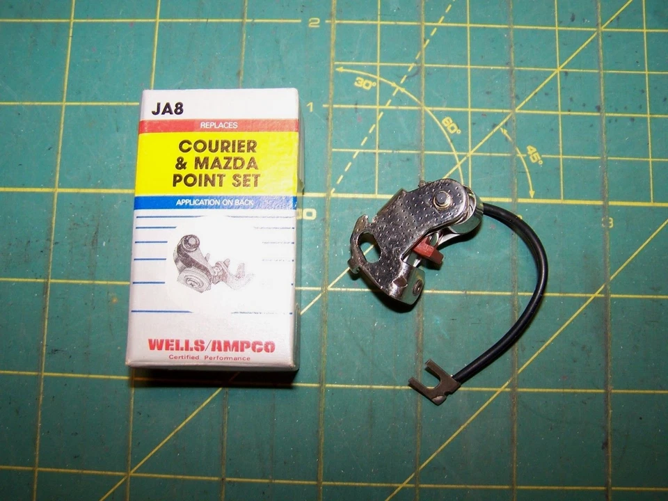 Wells JA8 Ignition Contact Set fits Mazda 616 808 and Ford Courier - Image 2 of 3