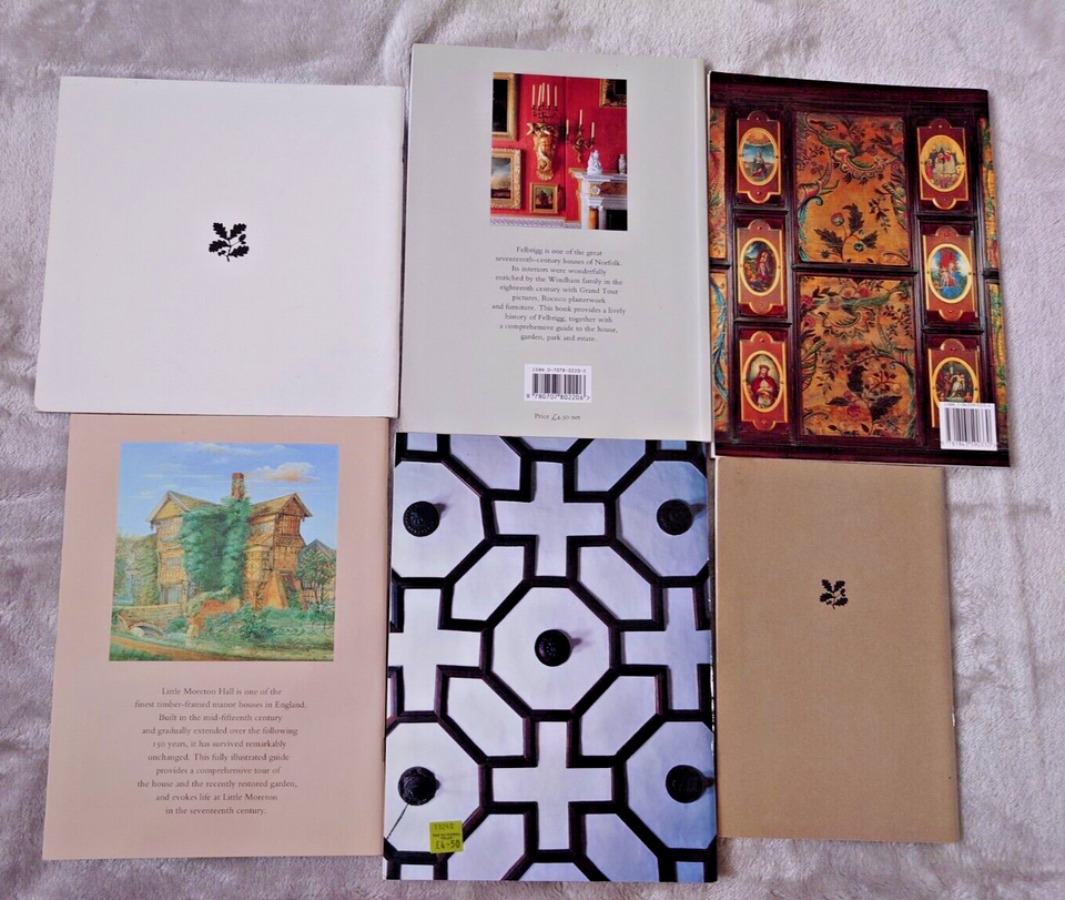 6 x National Trust Guide Books North England & Midlands. eBay