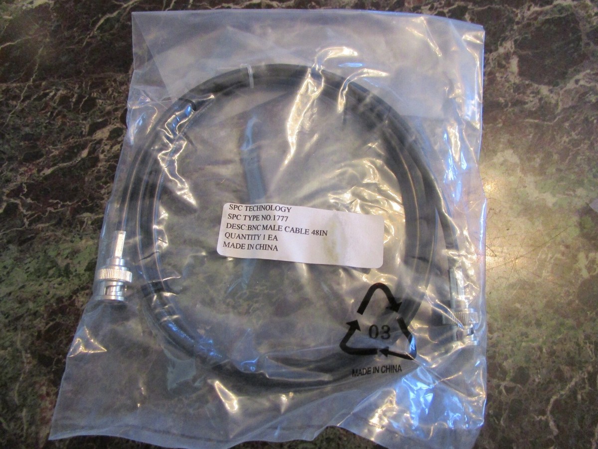 6 Packs BNC Male Cable 48 in. BMC Male Plug to BNC Male Plug Cable
