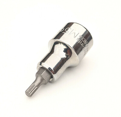 Halfords Advanced 5mm M5 triple square XZN spline 1/2'' drive dr. socket tool