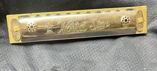 Vintage World Star Special Red Reef 36 Harmonica Made Japan