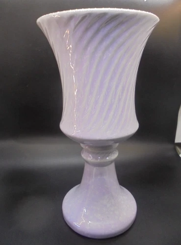 Shawnee Pottery #416 Lavender Pedestal 10" Vase