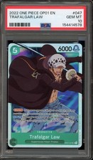 One Piece CCG Trafalgar Law OP01-047 PSA 10 Gem Mint
