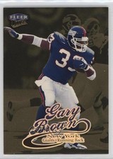 1999 Fleer Ultra Gold Medallion Edition Gary Brown #238G 11pj