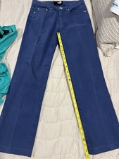 Moschino Women  s Blue Jeans Size 26 Heart Patch On Back Pocket Love Moschino