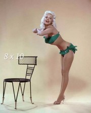 Actress pin up photo 1950s vintage glamour 8x10 Jayne Mansfield