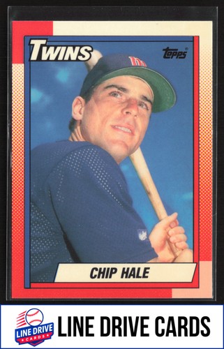 1990 Topps Tiffany Chip Hale #704 card
