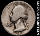 1941 Silver Washington Quarter-Scarce Better Date No Reserve #i3075