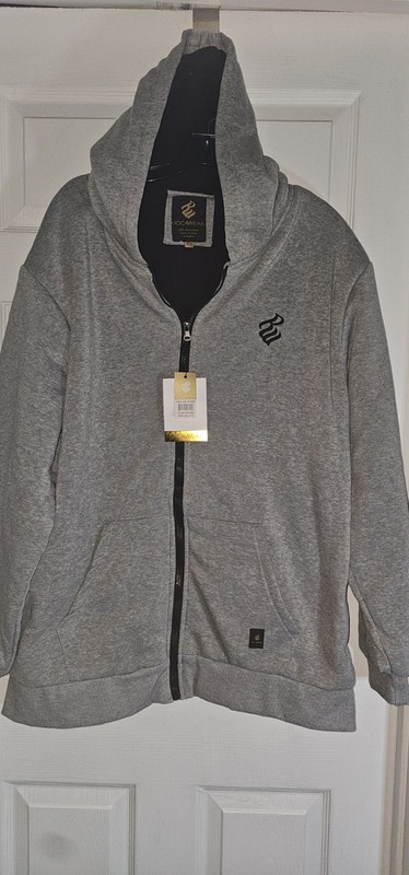 Rocawear Gray Hooded Sweatshirt Hoodie Streetwear Size 3XL New!