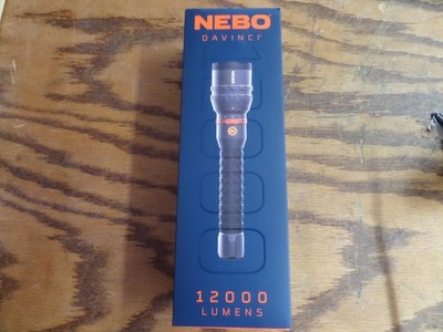 nebo 12 000 lumen flashlight Nebo Davinci 12000 Lumens Battery Powered Mag Dial Flashlight