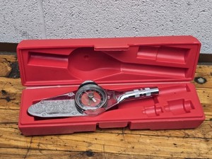 Snap-On TE3FUA Torqometer Dial Torque Wrench, 1/4 in Drive 0-30 Inch Pounds 