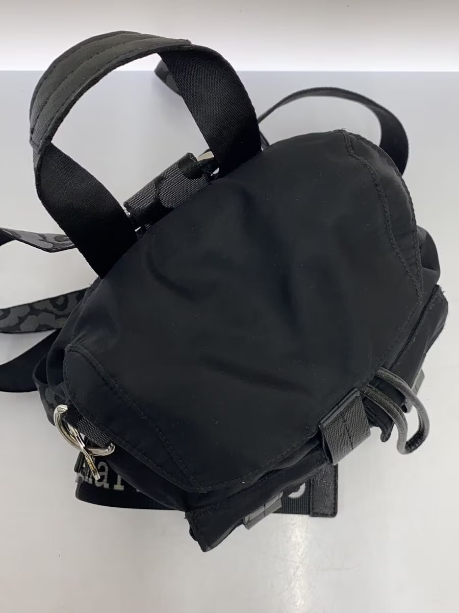 Marimekko Backpack, Polyester, Black, Solid Color… - image 4