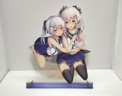 Axis Center Festival BIG A3 Acryl Figur Mijima Kuroone Shaved Ice Junk gebraucht