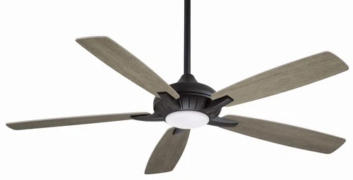 Minka Aire Dyno XL 60" Ceiling Fan - Seashore Grey 5-Blade Remote Control - Picture 1 of 2