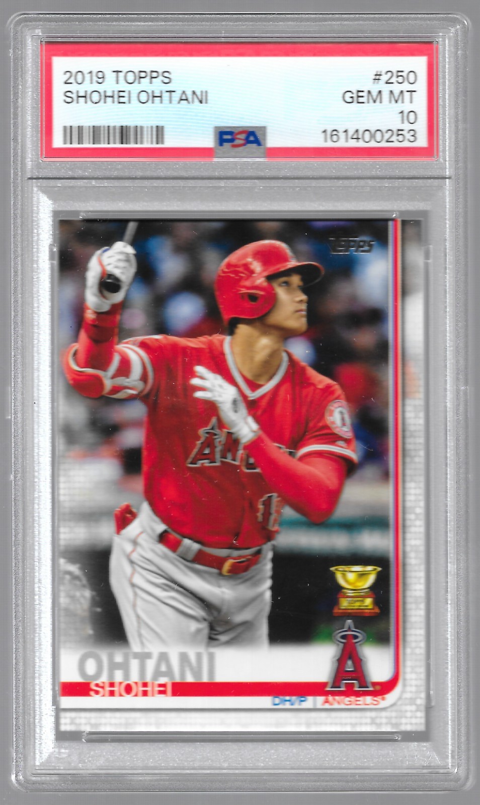 2019 Topps Shohei Ohtani PSA 10 Gem Mint All Star Rookie Cup #250 Dodgers